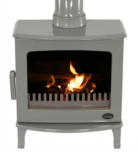 Carron Stoves - 5KW - Sage Green Enamel